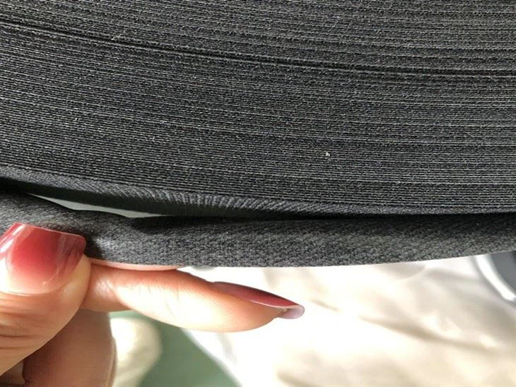 Black Flannel Fabric Adhesive Tape